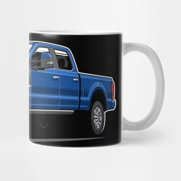 Super Duty F-250 Limited (Blue) by afrcreativeart